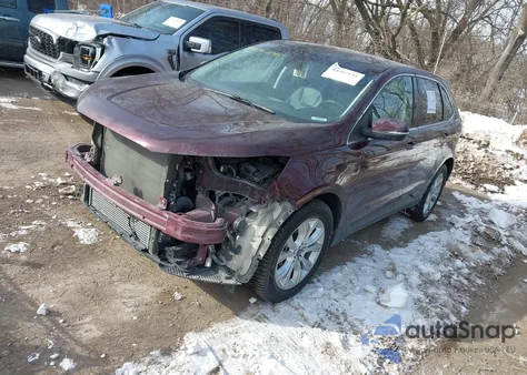 2020 Ford Edge Titanium z USA, uszkodzony, nr VIN 2FMPK4K91LBA86297